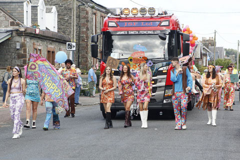 Kirkcudbright Parade August 2025 
